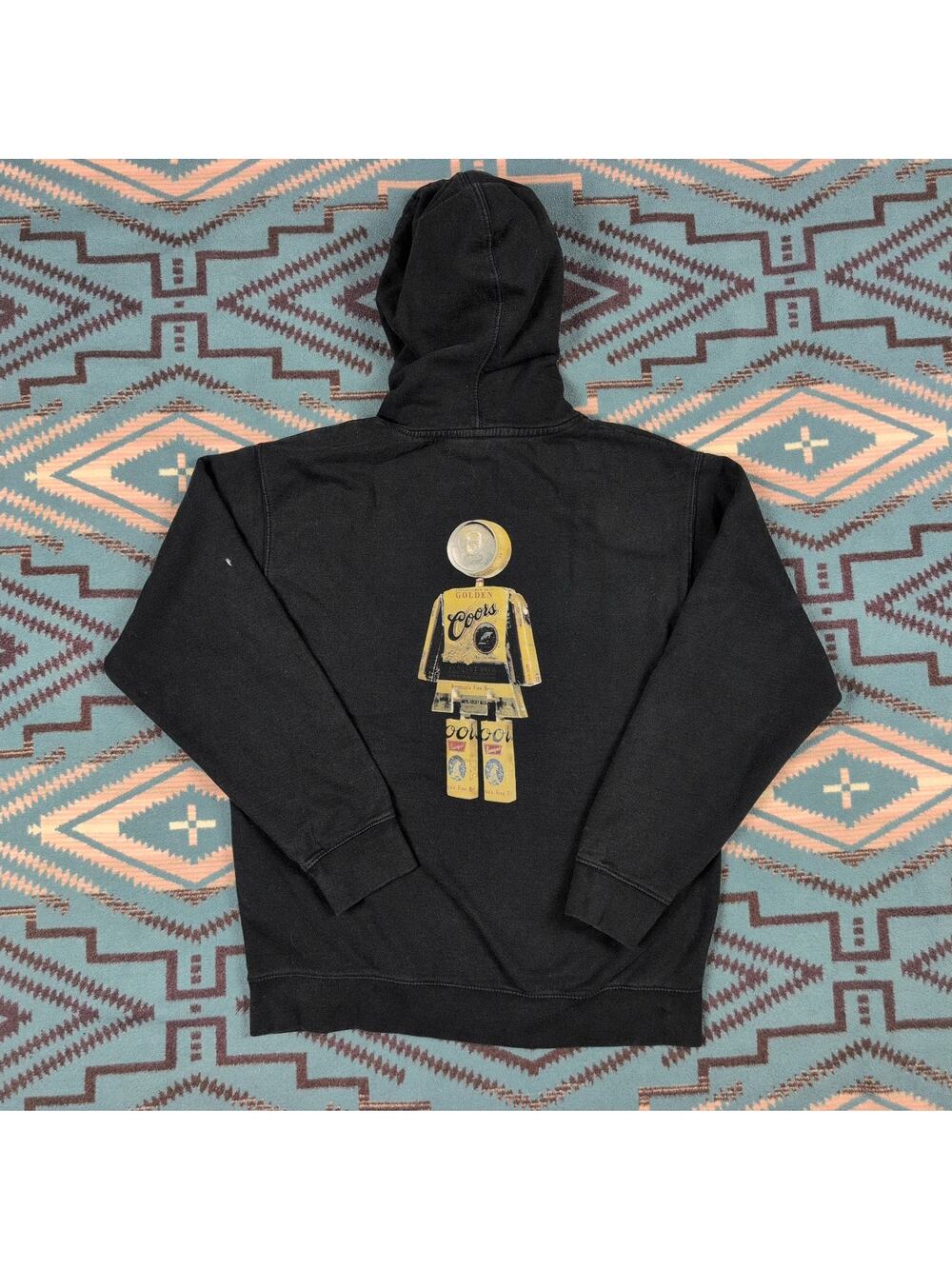 Girl Skateboards x Coors Banquet Hoodie 303 Boards Denver Colfax Edition Medium